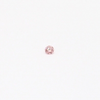 0.015 Carat round cut 5PR Argyle pink diamond