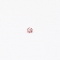 0.02 Carat round cut FIP Argyle pink diamond
