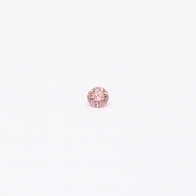 0.03 Carat round cut 5PR Argyle pink diamond