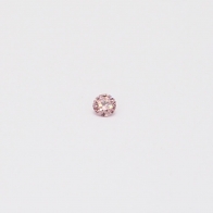 0.02 Carat round cut FPP Argyle pink diamond