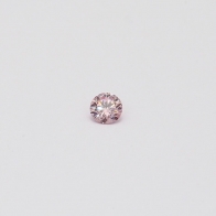 0.06 Carat round cut FPP Argyle pink diamond
