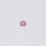 0.05 Carat round cut FPP Argyle pink diamond