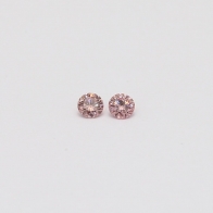 0.06 Total carat pair of FIPP Argyle pink diamonds