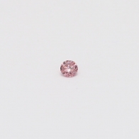 0.04 Carat round cut 4P Argyle pink diamond