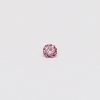0.06 Carat round cut 4P Argyle pink diamond