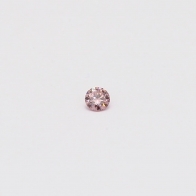 0.04 Carat round cut 5P/PP Argyle pink diamond