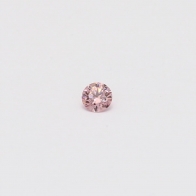 0.07 Carat round cut FIPP Argyle pink diamond