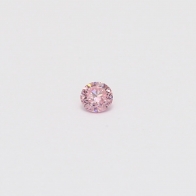 0.09 Carat round cut 5PP Argyle pink diamond
