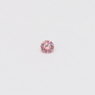 0.055 Carat round cut 5P/PP Argyle pink diamond