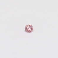 0.055 Carat round cut FIPP Argyle pink diamond