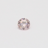 0.34 Carat round cut 7PR certified Argyle pink diamond
