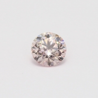 0.96 carat round cut PC1 certified Argyle pink diamond