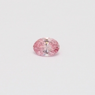 0.24 Carat oval cut 5P certified Argyle pink diamond