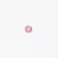 0.045 Carat round cut FIP Argyle pink diamond