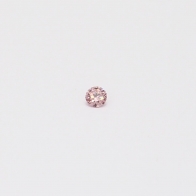 0.025 Carat round cut 6-7P/PP Argyle pink diamond