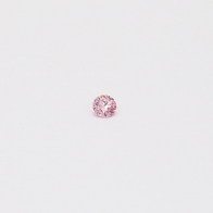 0.035 Carat round cut FPP Argyle pink diamond