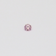 0.045 Carat round cut FPP Argyle pink diamond