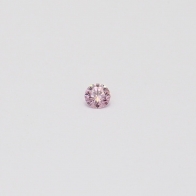 0.045 Carat round cut 6-7P/PP Argyle pink diamond