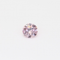 0.30 Carat round-cut 7PP certified Argyle pink diamond