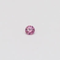 0.08 Carat round cut 4PP certified Argyle pink diamond