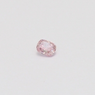 0.16 Carat cushion cut GIA certified pink diamond