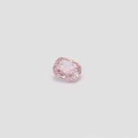 0.16 Carat cushion cut GIA certified FPP pink diamond