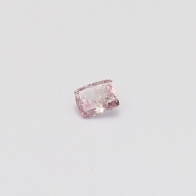 0.17 Carat Cushion Cut GIA Certified Pink Diamond