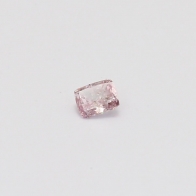 0.17 Carat cushion cut GIA certified FPP pink diamond