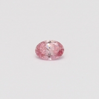 0.24 Carat oval cut 5P certified Argyle pink diamond