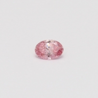 0.24 Carat oval cut 5P certified Argyle pink diamond