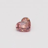 0.62 Carat heart cut certified 3PR Argyle pink diamond