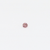 0.015 Carat round cut 3PR Argyle pink diamond