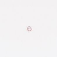 0.01 Carat round cut 6-7PR Argyle pink diamond