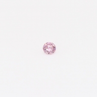 0.045 Carat round cut 6P Argyle pink diamond