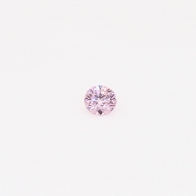 0.05 Carat round cut 7PP pink Argyle pink diamond