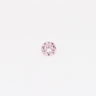 0.06 Carat round cut 7PP Argyle pink diamond