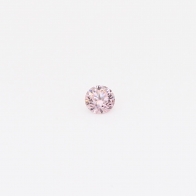 0.065 Carat round cut 6-7P/PR Argyle pink diamond