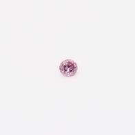 0.045 Carat round cut 6PP Argyle pink diamond