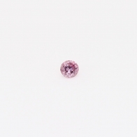 0.045 Carat round cut FPP Argyle pink diamond