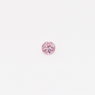 0.055 Carat round cut 6PP Argyle pink diamond