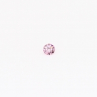 0.03 Carat round cut FIPP Argyle pink diamond