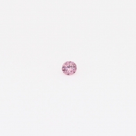 0.02 Carat round cut 5P/PP Argyle pink diamond