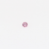 0.02 Carat round cut FIPP Argyle pink diamond