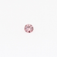 0.06 Carat round cut 5PR Argyle pink diamond