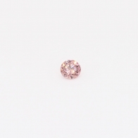 0.055 Carat round cut FIP Argyle pink diamond