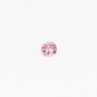 0.08 Carat round cut FIPP Argyle pink diamond
