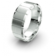 Hardy Spoke Etched Elements Infinity Mens Ring