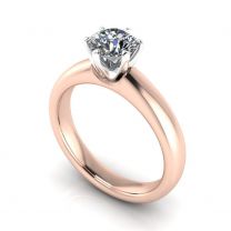 Sampaio diamond solitaire engagement ring