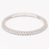Love So Fine white diamond wedding ring