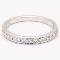 Vow White Diamond Wedding Ring
